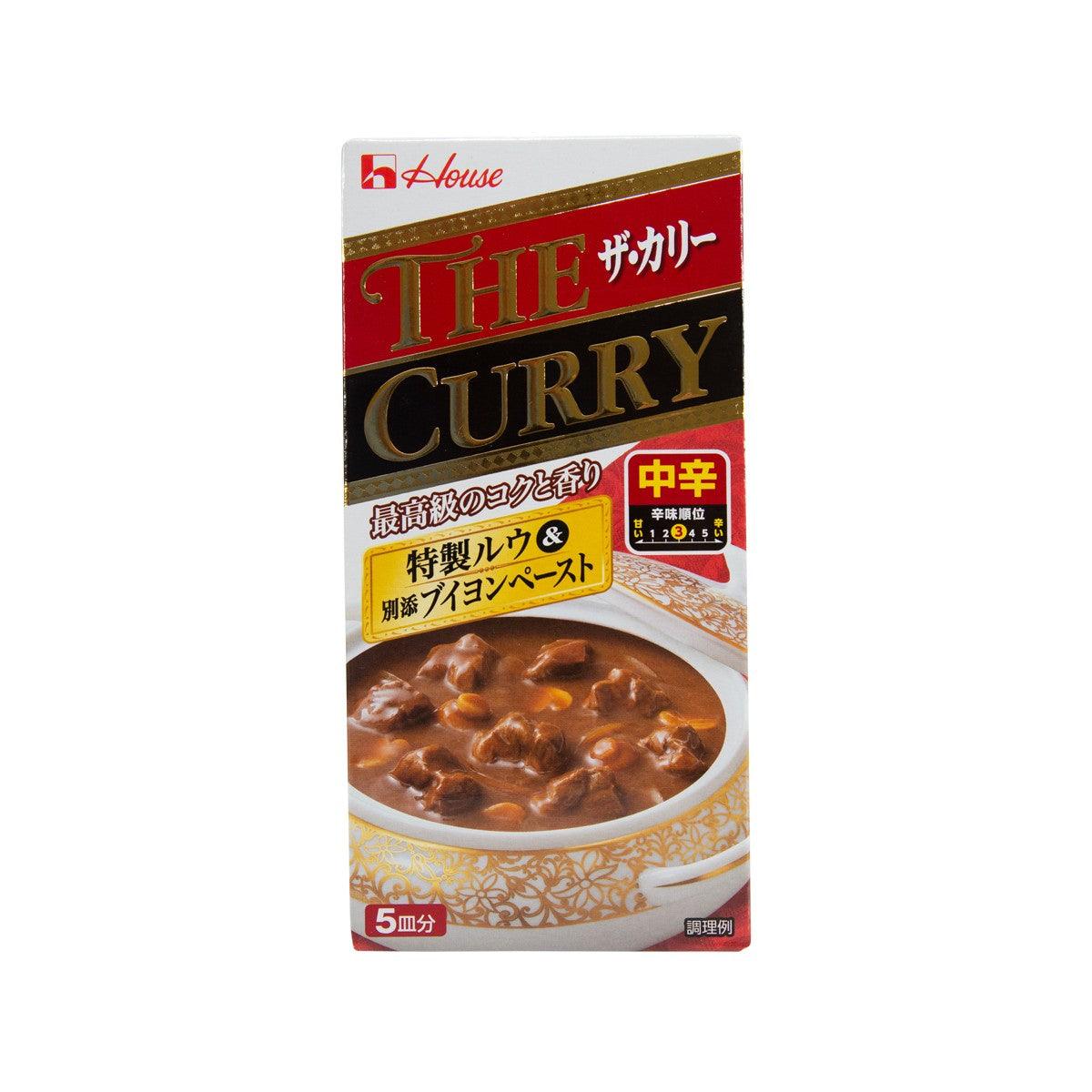 House The Curry curry paste box, medium hot (140g), red and gold packaging