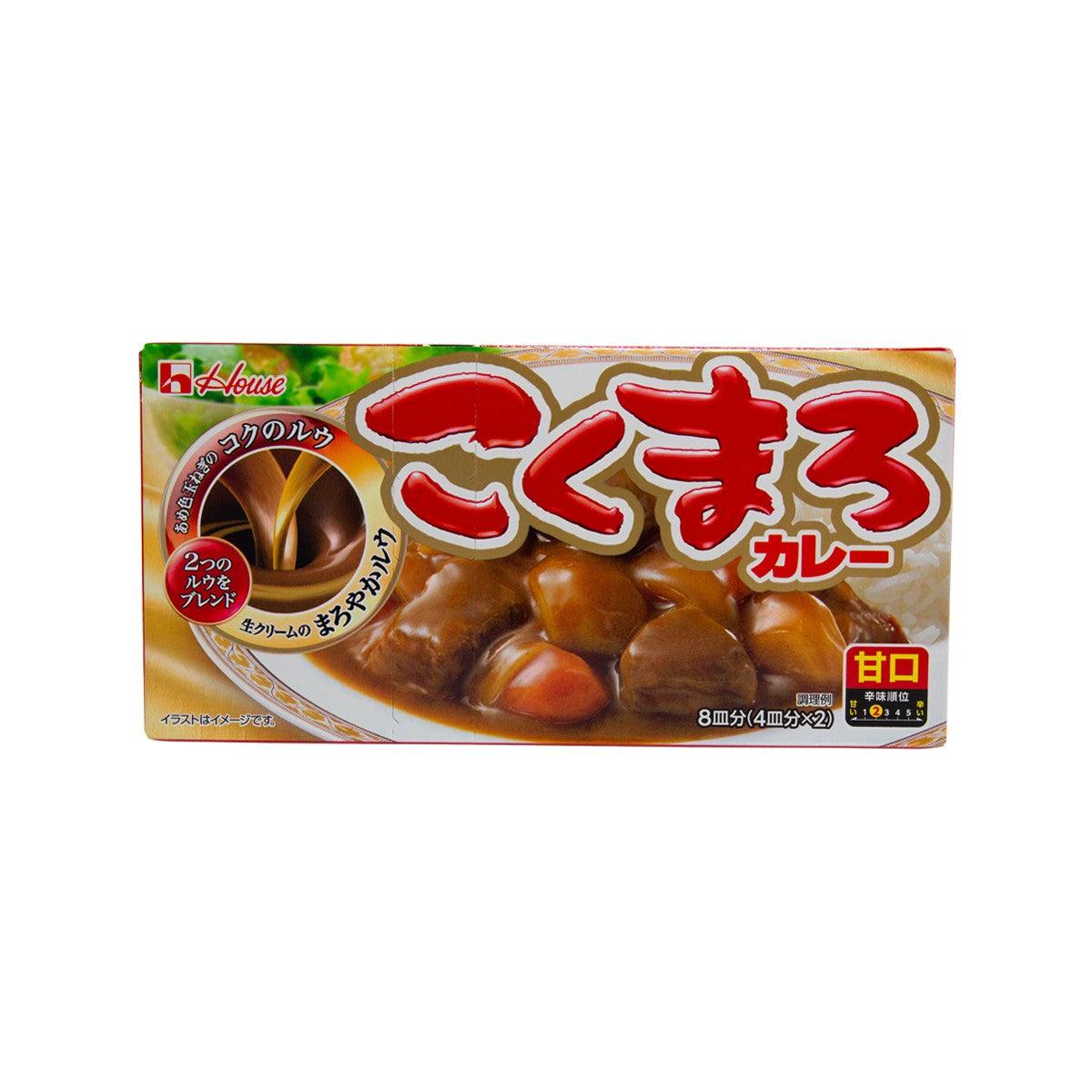 House Kokumaro curry roux mild paste in box, 145g