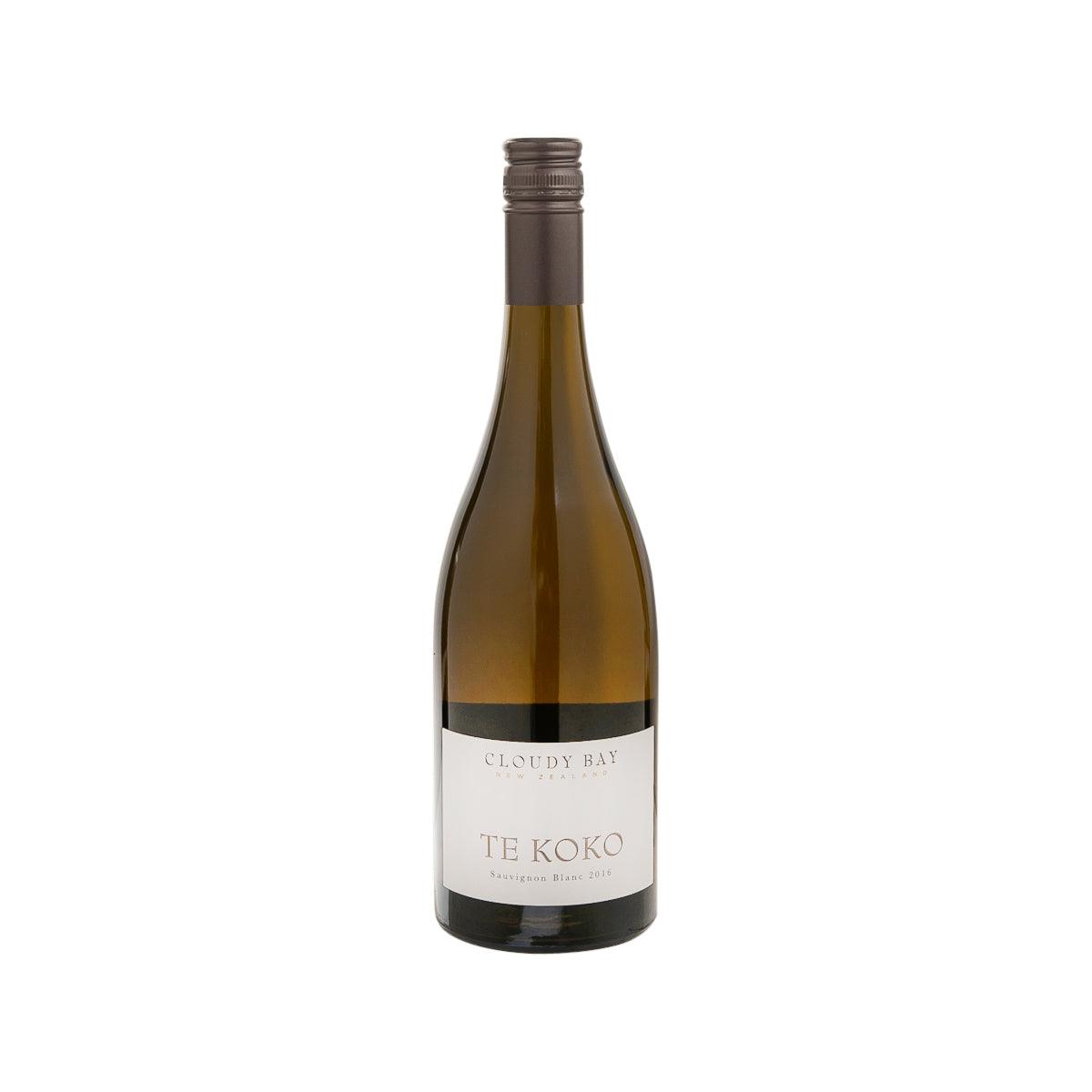 CLOUDY BAY Te Koko wine bottle, 750 mL, clear glass with label