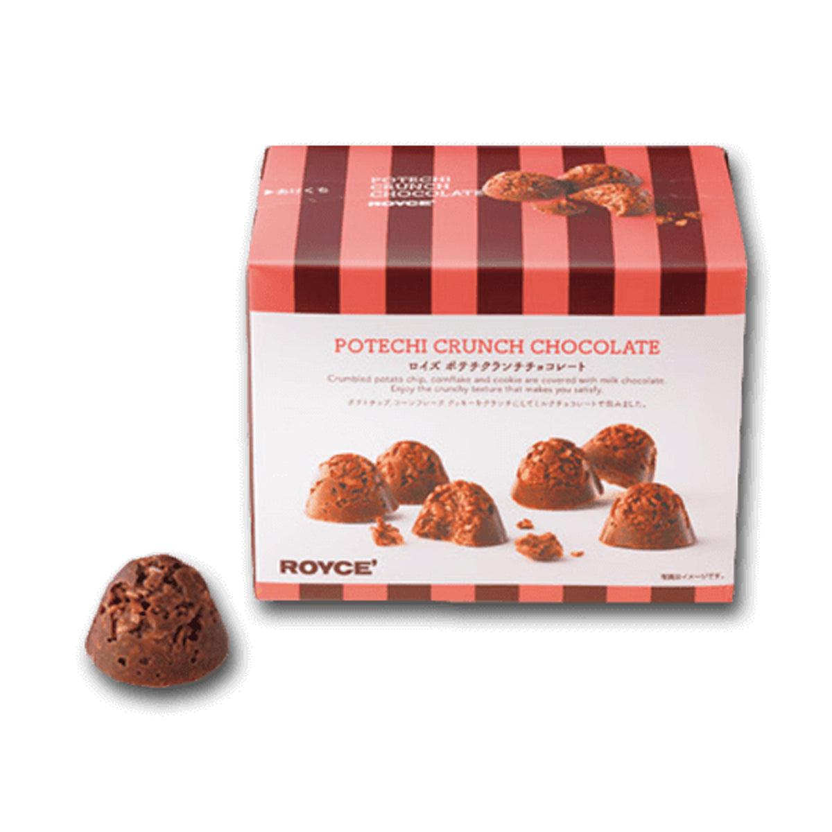 ROYCE' Potechi Crunch chocolate box with crunchy cocoa truffles