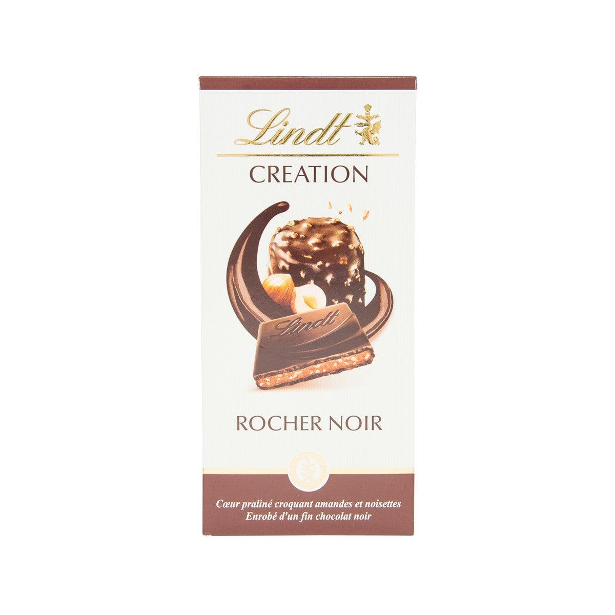 LINDT Creation dark Rocher Noir chocolate bag, 150g
