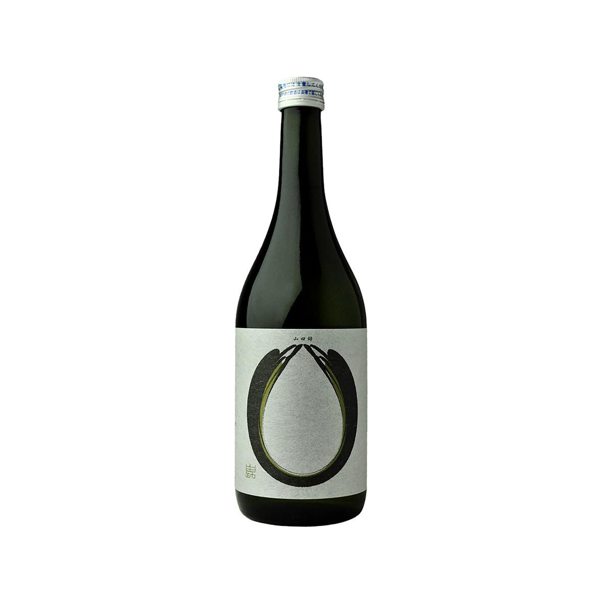 NANBUBIJIN junmai daiginjo sake bottle, black glass with large round label