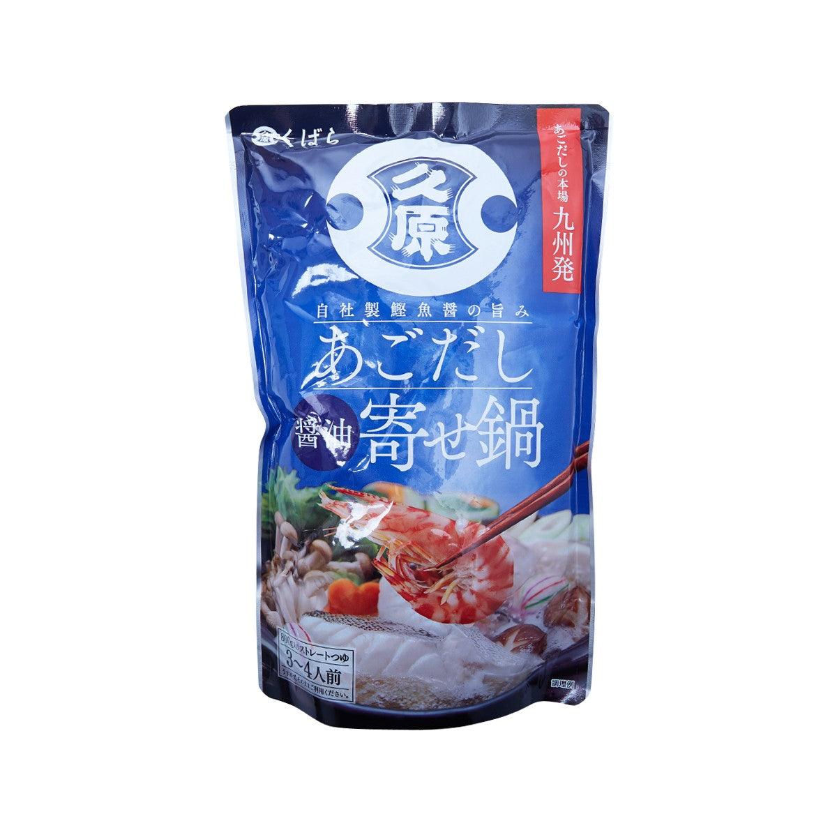 KUBARASHOUYU flying fish soup stock in blue stand-up pouch, 800 g