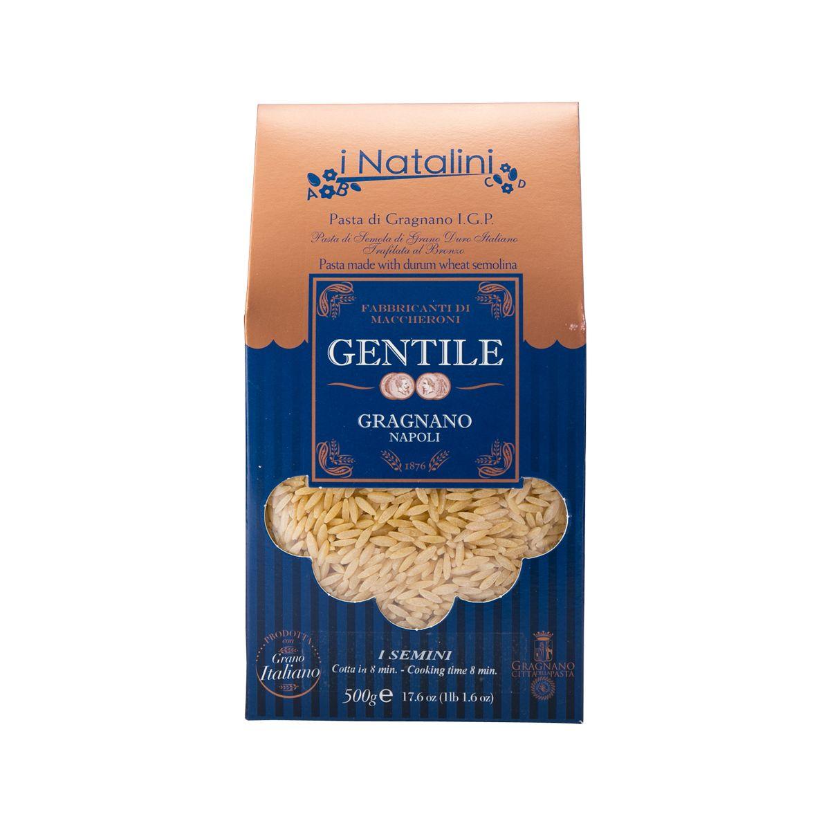 GENTILE Gragnano Napoli semini barley pasta, 500 g bag