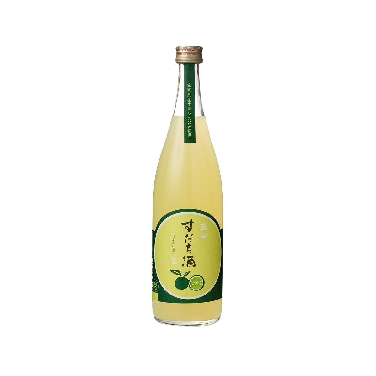 TENZAN Sudachi citrus liqueur bottle, 720 mL