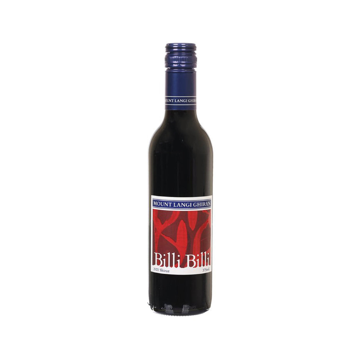 MOUNT LANGI GHIRAN Billi Billi Shiraz wine bottle, 375 mL, dark glass