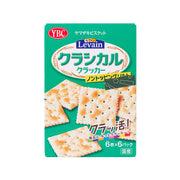 Levin no-topping salt classical cracker box with golden crackers, 36 pieces