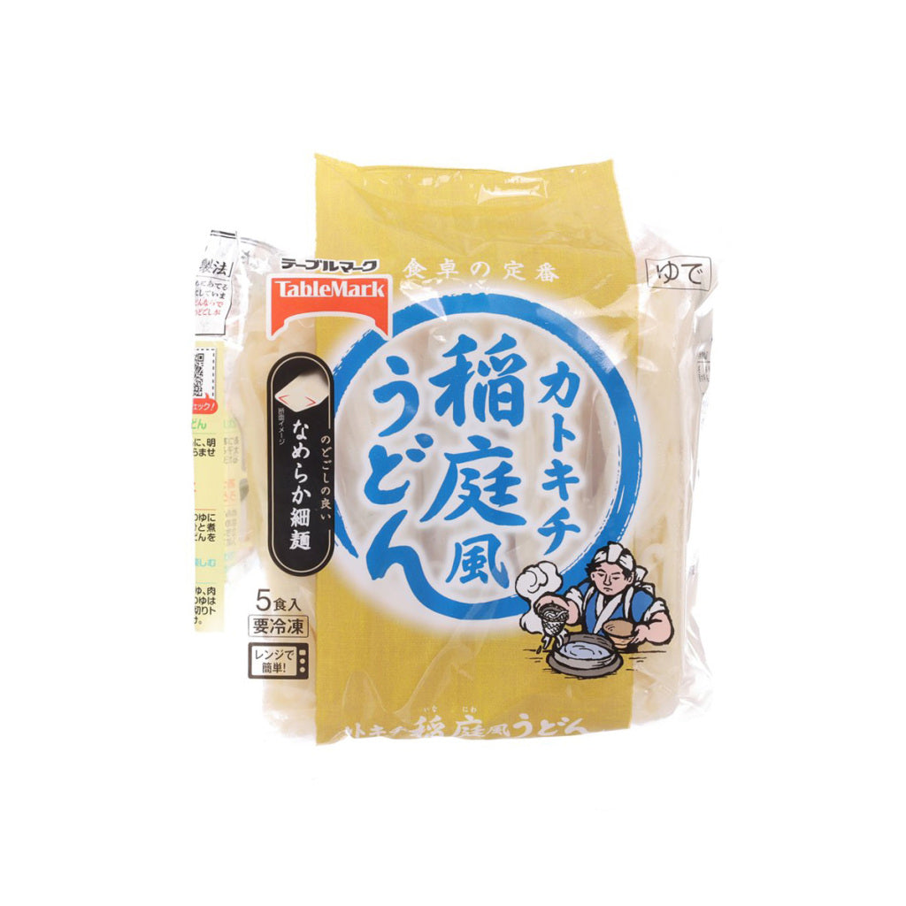 TableMark udon noodle pouch with blue Japanese label
