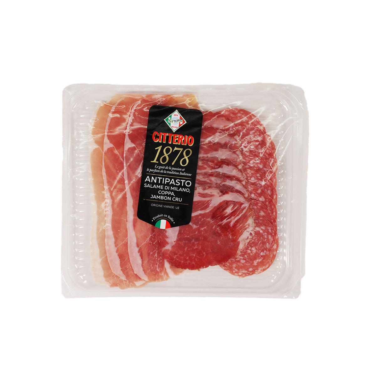 CITTERIO 1878 Antipasto salami, coppa & jambon crudo ham platter, 100g (package)