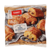 Pack of chocolate croissant pastries with butter, 560 g, in sealed pouch
