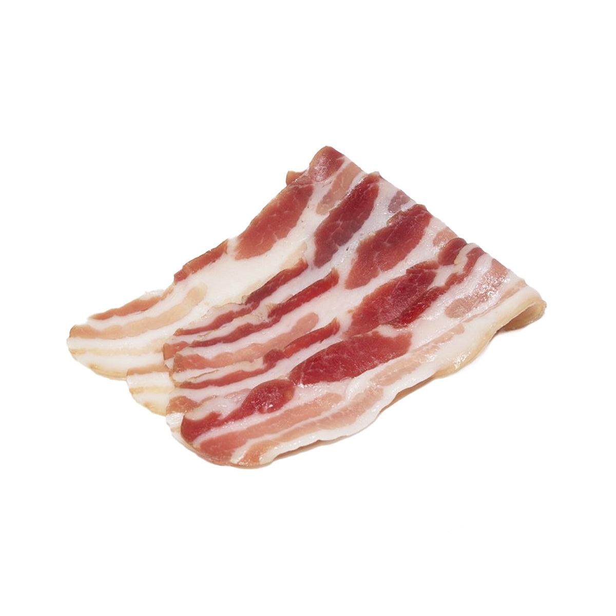 CITTERIO smoked streaky bacon, folded slab with red meat and white fat