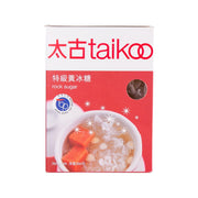 TAIKOO rock sugar 350g box with front window and visible sugar crystals