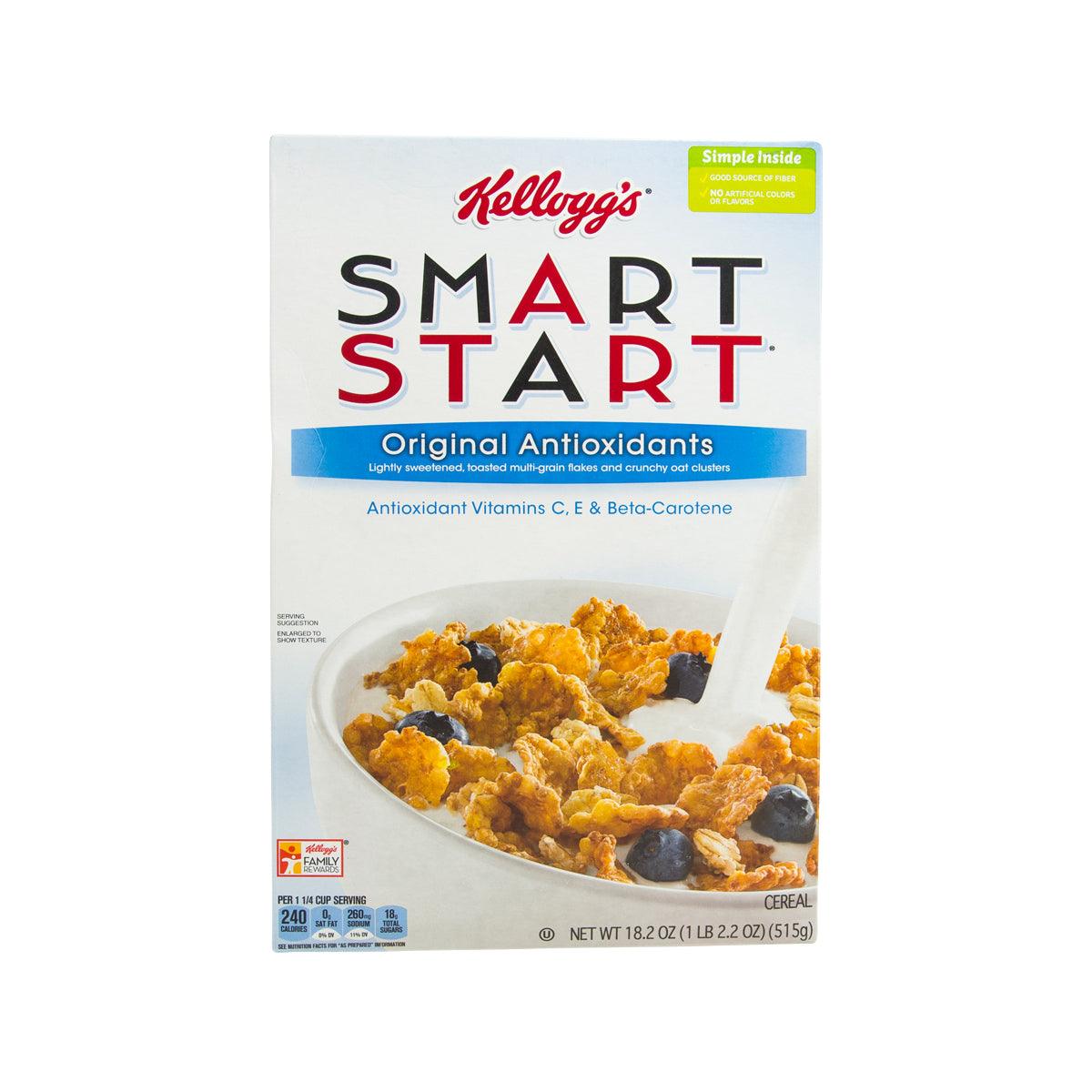 Kellogg's Smart Start multigrain cereal box, original antioxidants, 515 g.