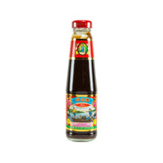 LEE KUM KEE Premium oyster sauce bottle, red cap, dark brown bottle