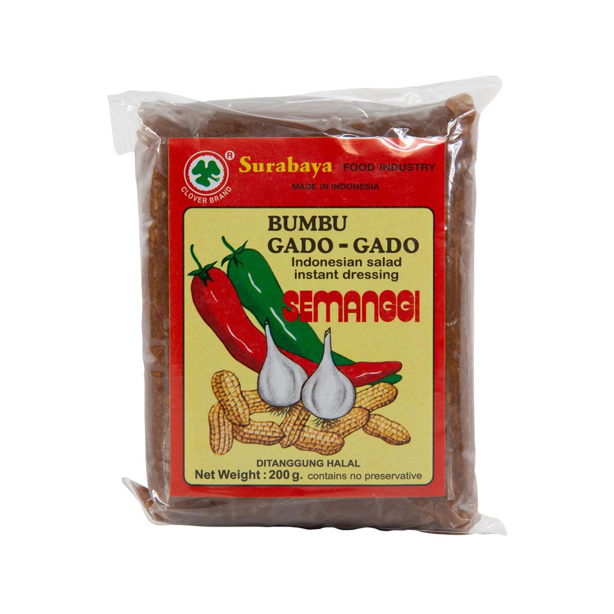 Surabaya Bumbu Gado-Gado instant dressing pouch, 200 g, chili and garlic