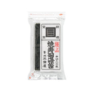MIKUNIYA roasted nori seaweed sheets, 1/2 cut (20 pcs) in clear sealed pouch