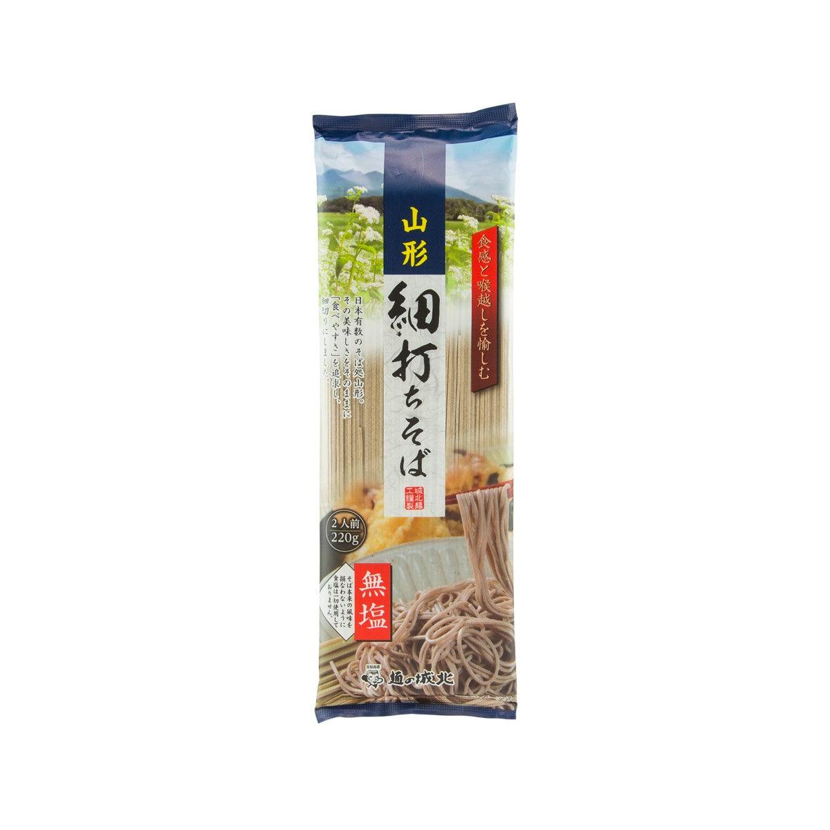 JOHOKU thin buckwheat noodle packet, 220g, sealed bag with noodle photo