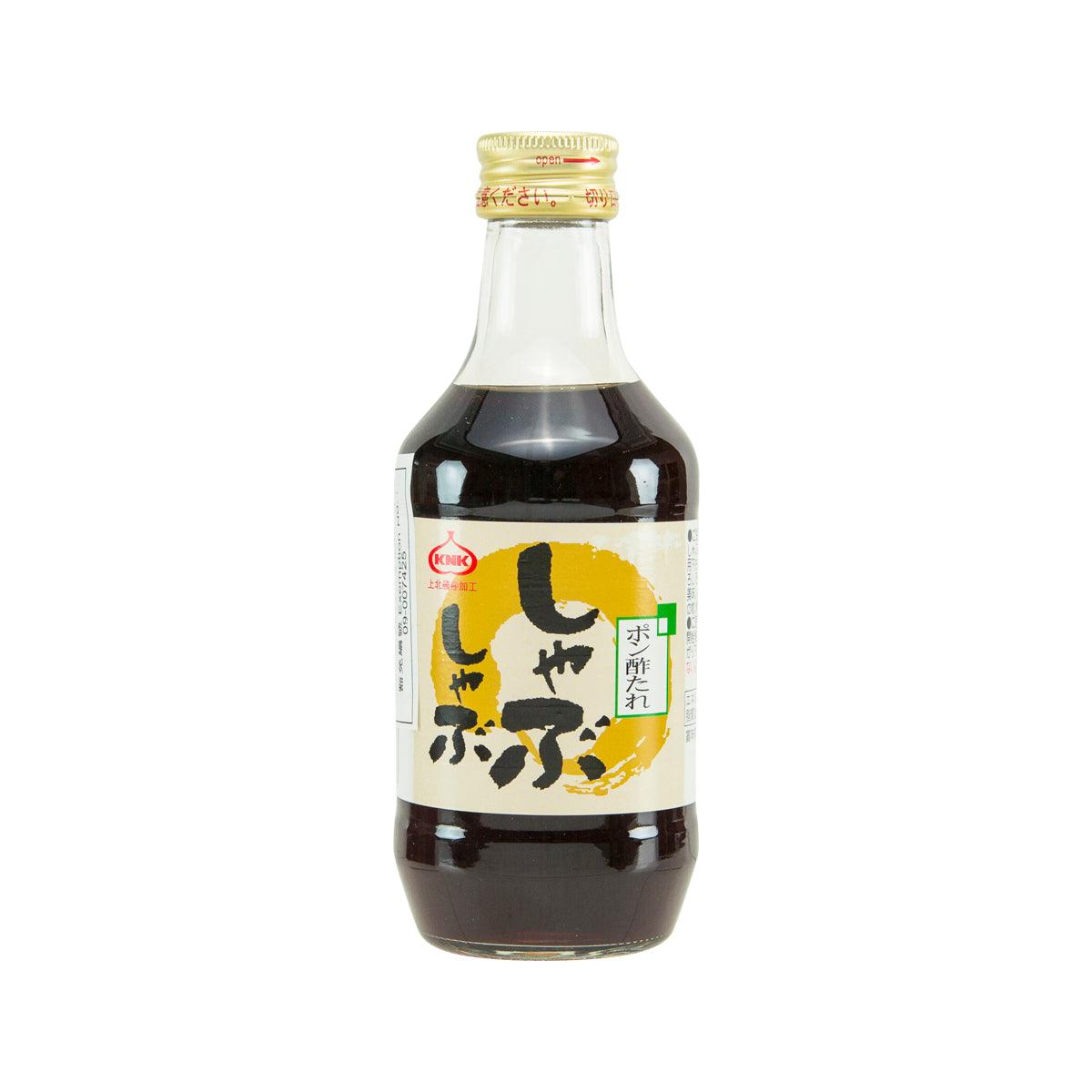 KAMIKITA citrus vinegar sauce bottle with front label
