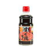 Sukiyaki soup base bottle with red cap and dark brown liquid, 360 g