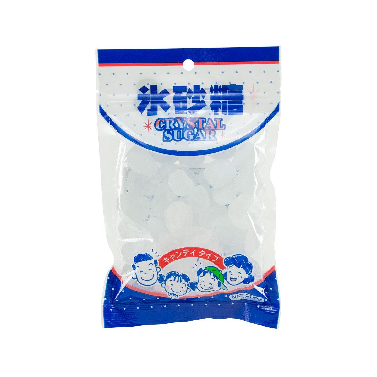 KIMURA crystal sugar 200g in clear resealable bag with blue label