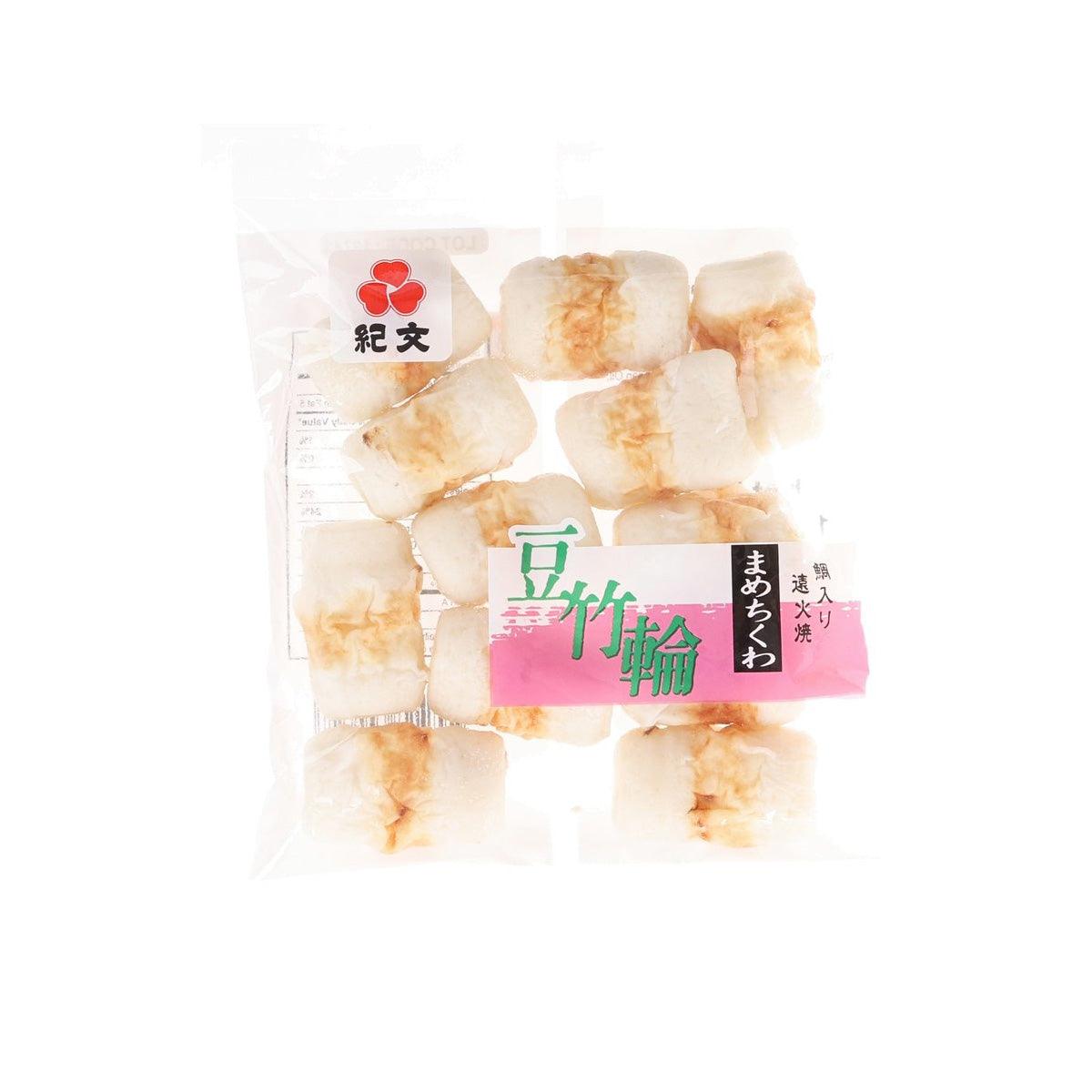 KIBUN Japanese mini fish roll snack in sealed bag with bite-size pieces