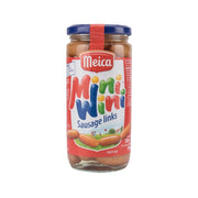 MEICA mini sausage links jar, natural skins, 380g