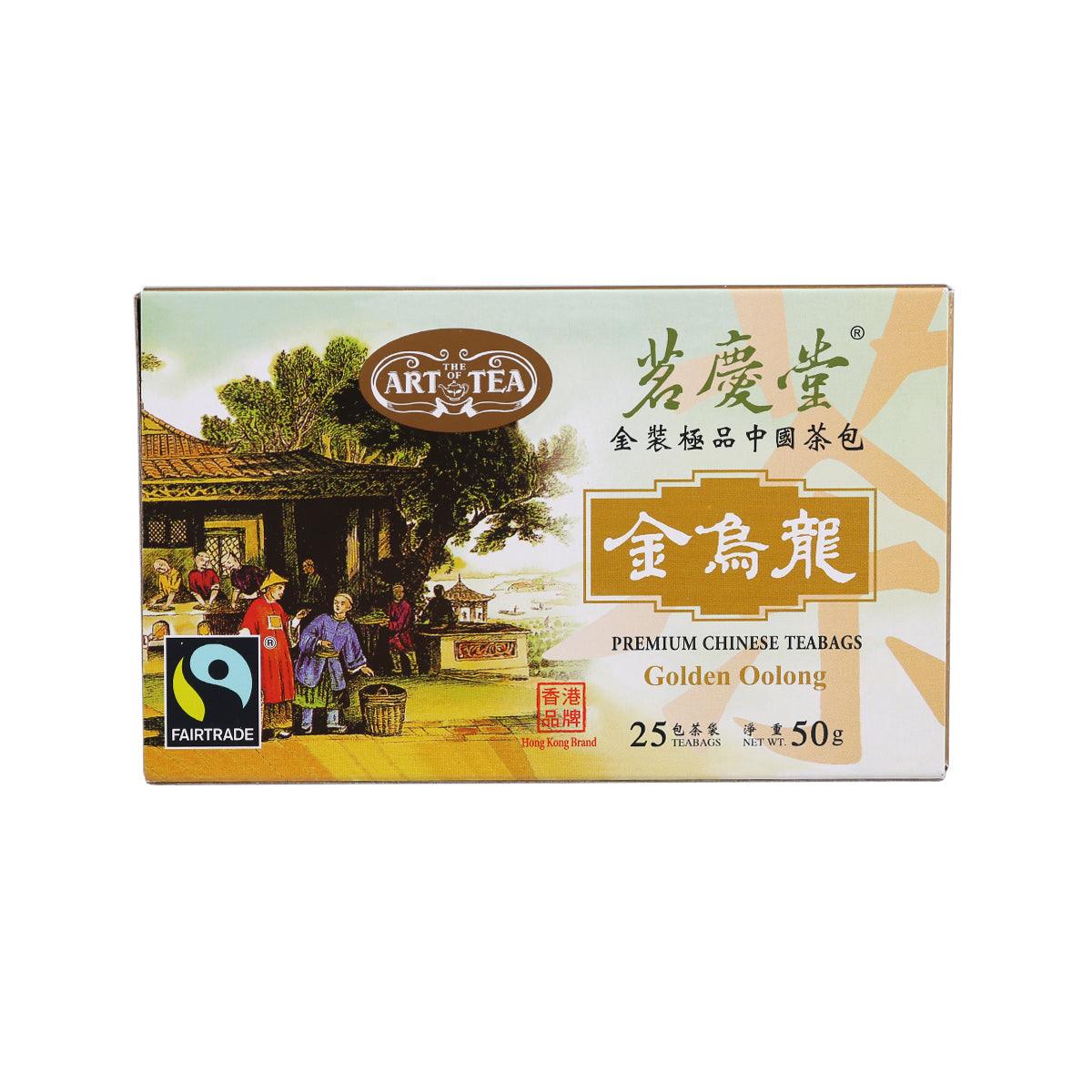 ART OF TEA Premium Chinese Golden Oolong teabags box, 50 g