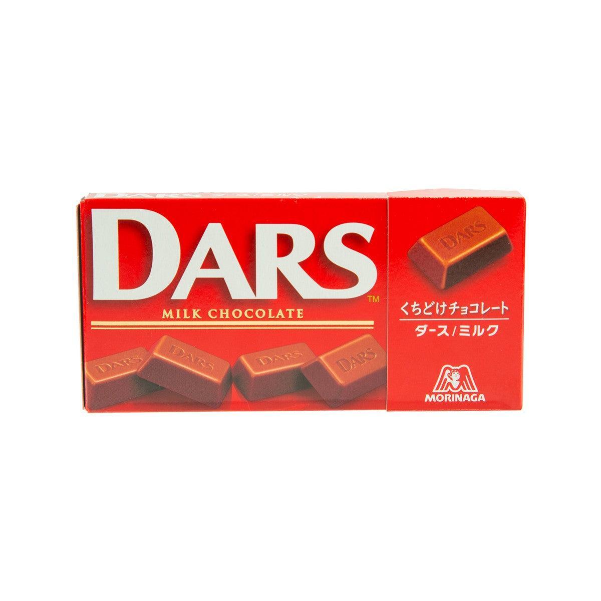 MORINAGA Dars milk chocolate box with red packaging