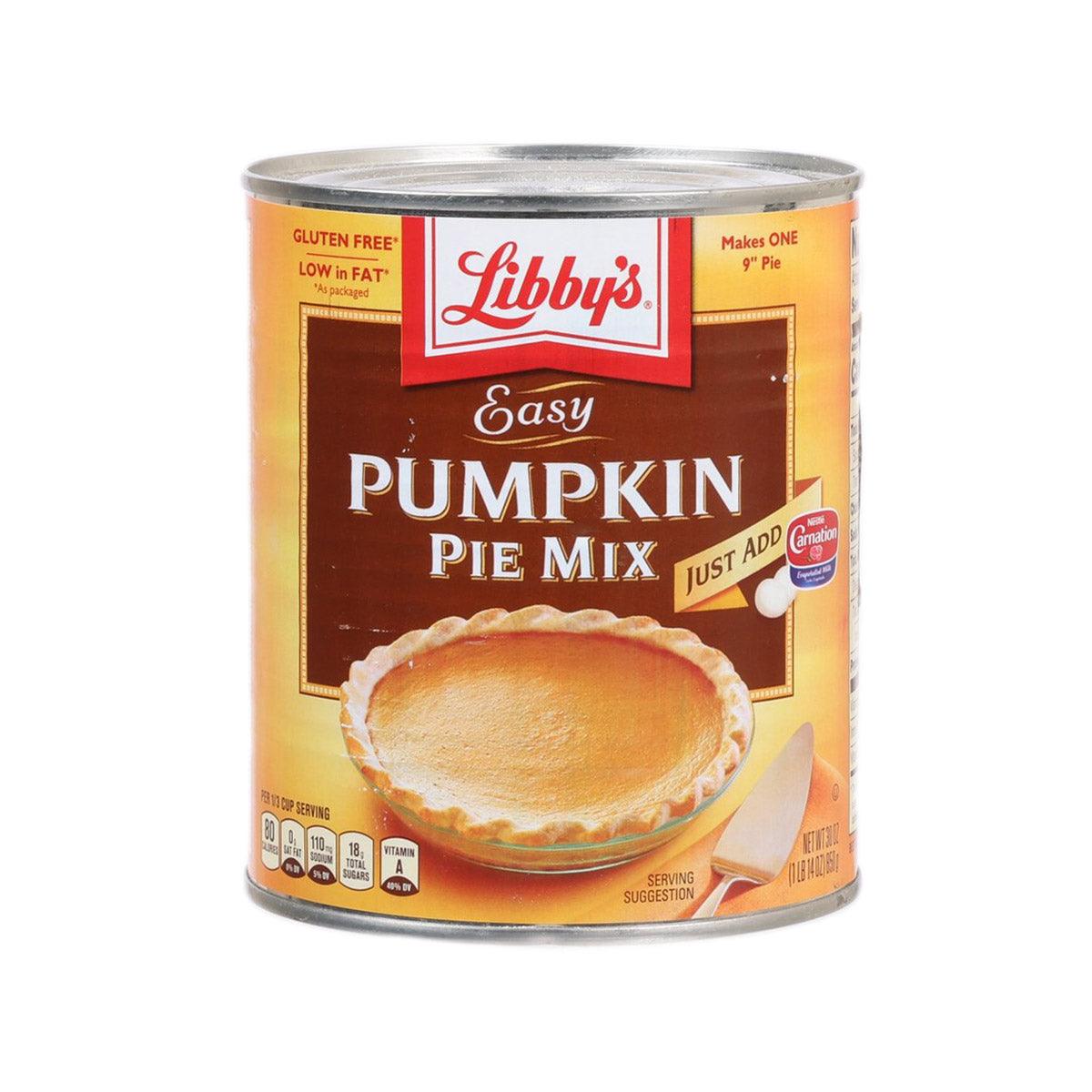 LIBBY's Easy pumpkin pie mix in metal can, gluten-free, 850g