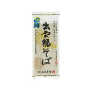 HONDA SHOTEN buckwheat soba noodle packet, 180 g, front label with gold Japanese text
