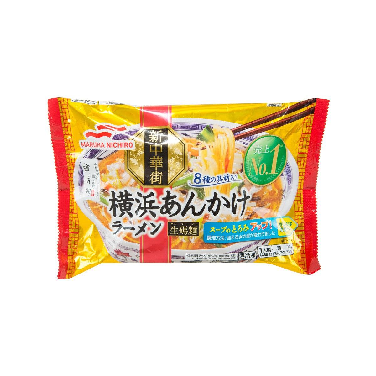 UMIOS Yokohama ramen noodle with sticky sauce, 452g, yellow and red pouch