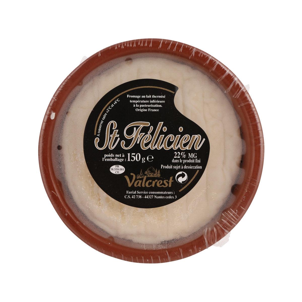 BOURDIN St Felicien soft cheese wheel, 150 g, in sealed round tray