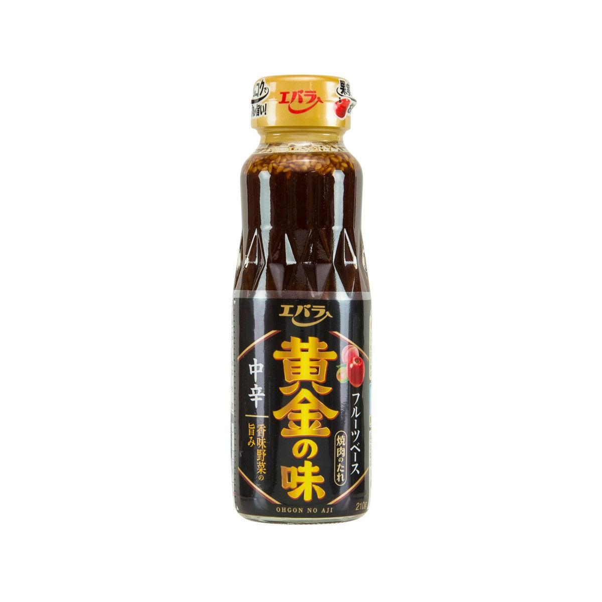 EBARA medium hot golden BBQ sauce bottle, 210g