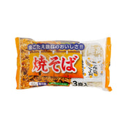 TAKAYAMA yakisoba fried noodles pouch, yellow and white, 3 servings