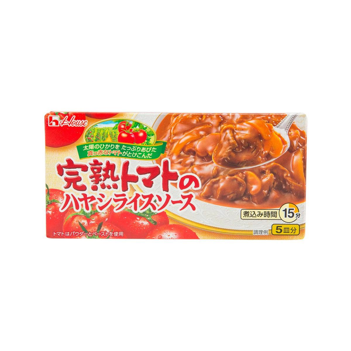 HOUSE tomato sauce roux for Hayashi rice, orange-brown front, 92g packet