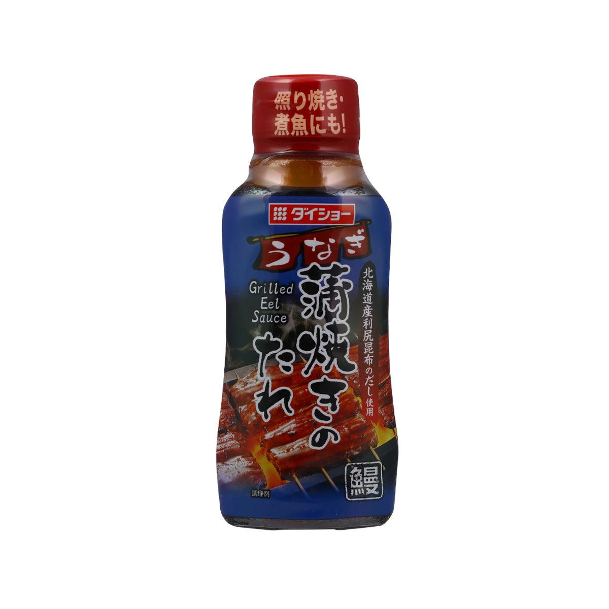 DAISHO grilled eel sauce bottle, dark brown with red cap, 240g