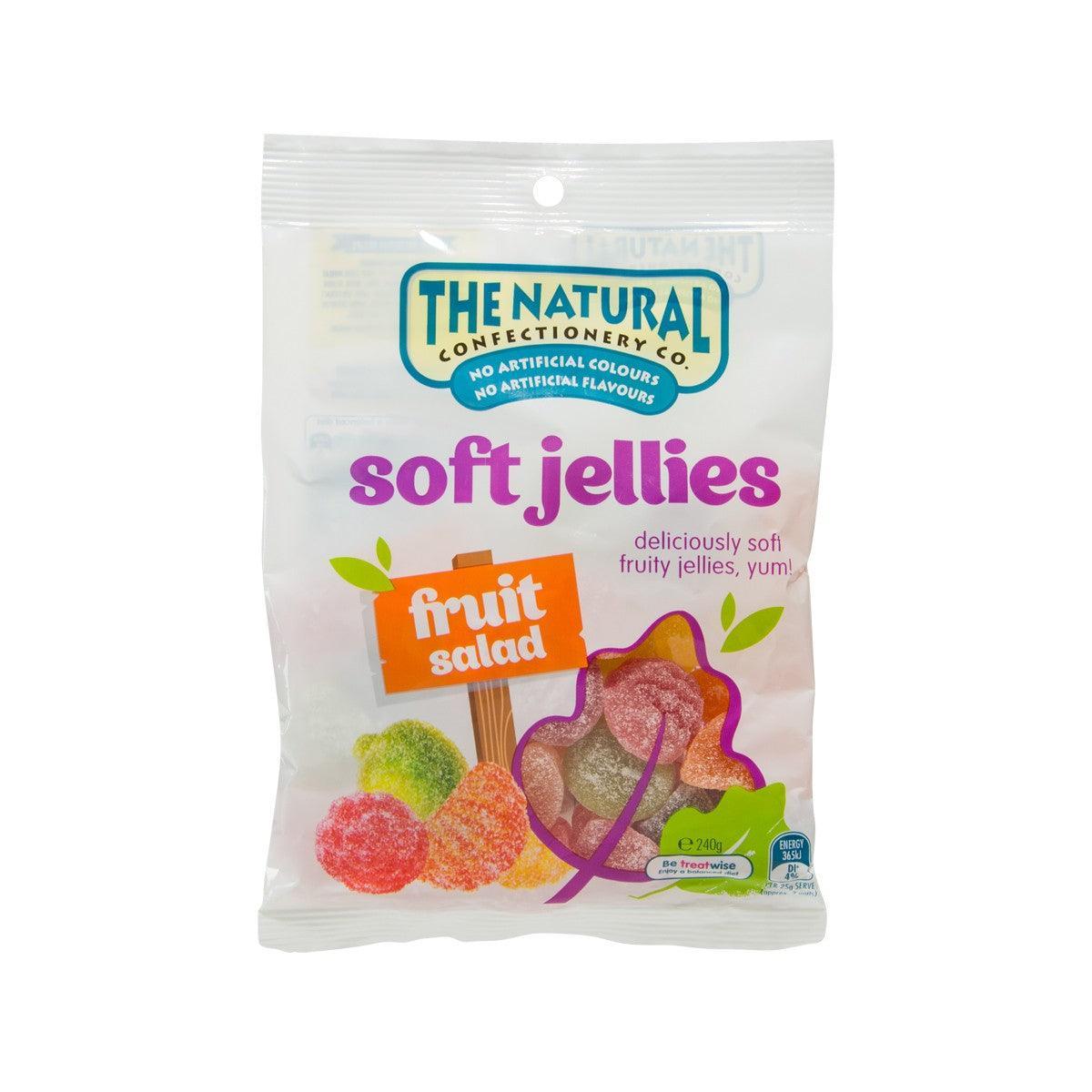 The Natural Confectionery fruit salad soft jellies pouch with colorful gummy candies