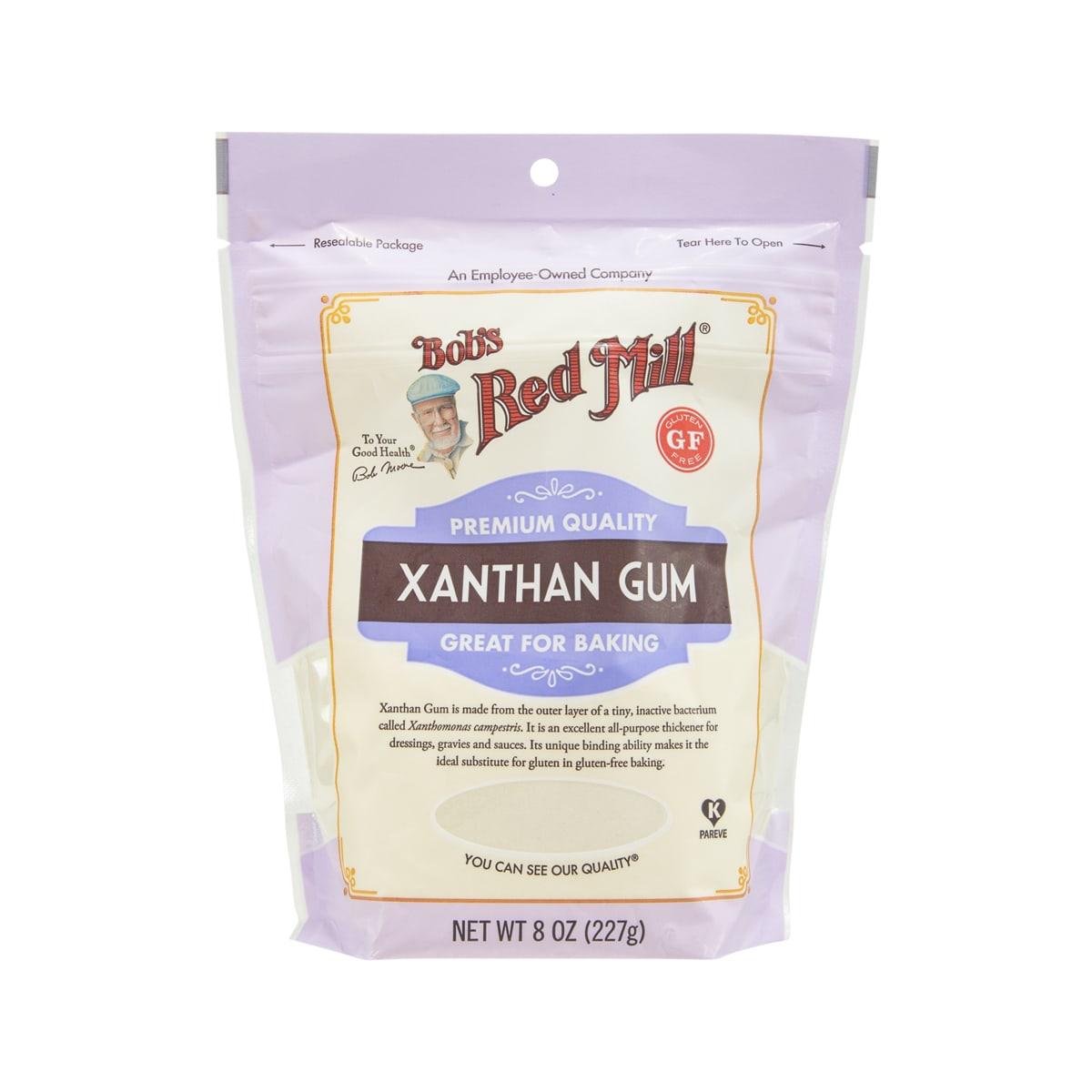 BOB'S RED MILL Xanthan Gum 227g pouch for baking, sealed bag with front label