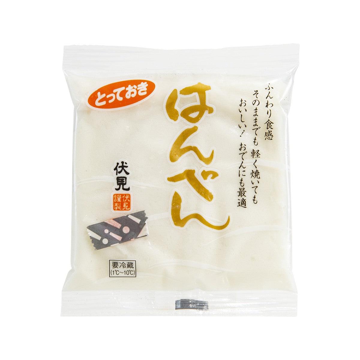 Hanpen boiled soft fish cake in sealed white pouch