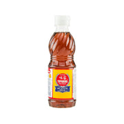 TIPAROS fish sauce bottle, 300 mL, amber brown liquid in glass with white cap