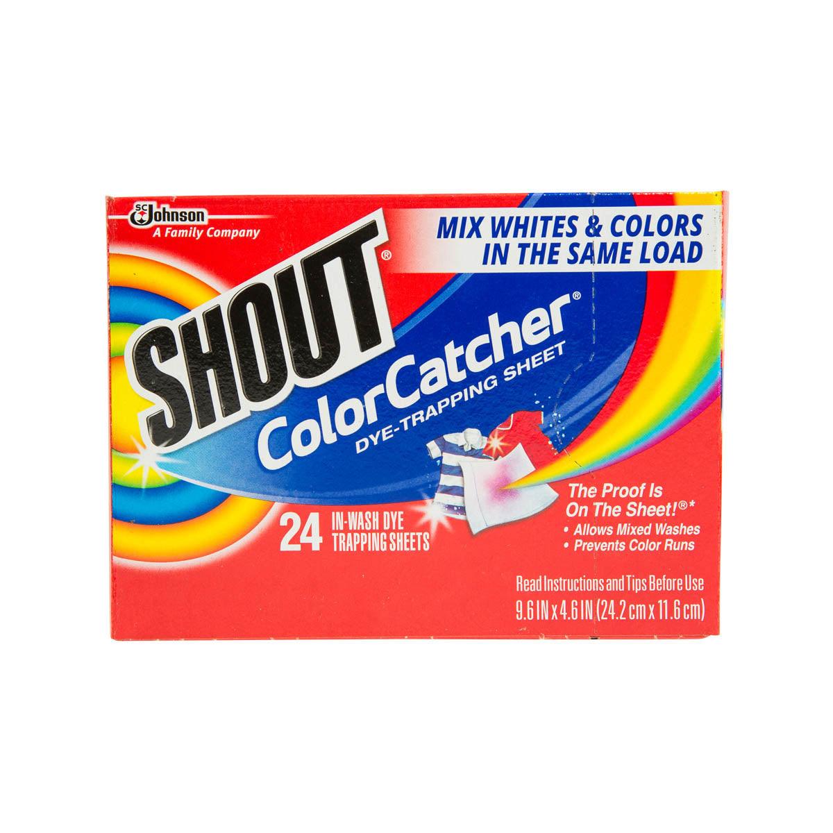 SHOUT Color Catcher laundry trapping sheets box, 24-pack