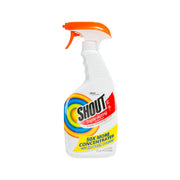 SHOUT pre-wash stain remover trigger spray bottle, white with orange sprayer