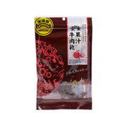 BLACK BRIDGE beef jerky pouch with fruit seasoning, front label