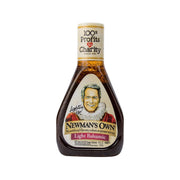 NEWMAN light balsamic vinaigrette dressing bottle, front label, 473 mL