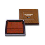 ROYCE' Nama chocolate mild cacao assortment tray, square pieces in dark box