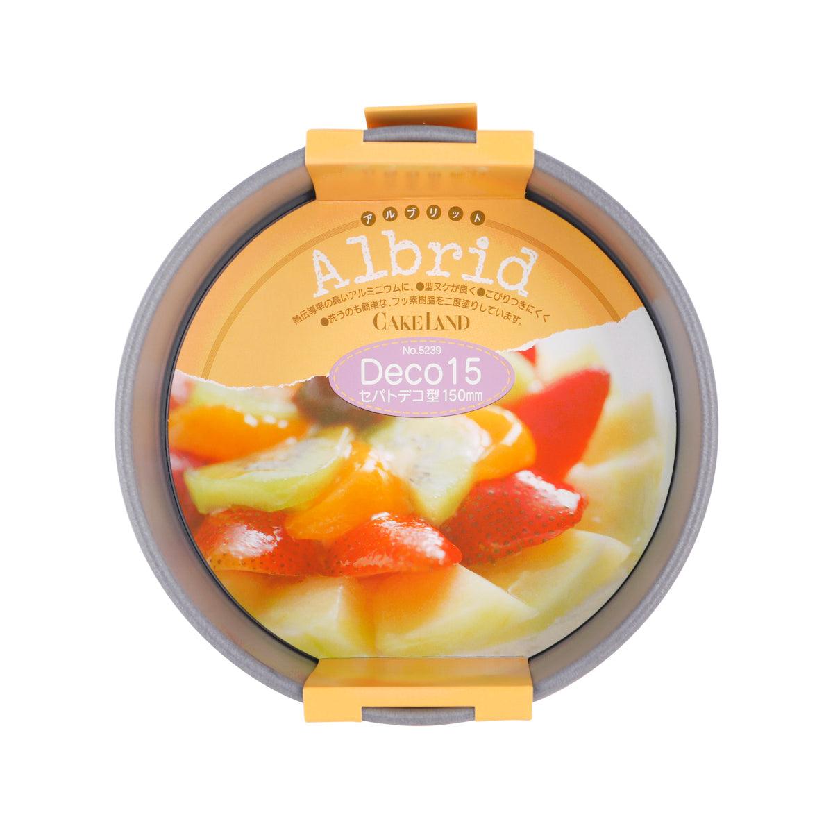 CAKELAND Albric Deco mold, 15 cm, round mold packaging