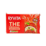 RYVITA The Original rye crunchy breads package, red with logo and bread photo