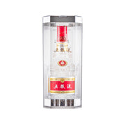 WULIANGYE 500mL clear glass bottle with red label and silver cap