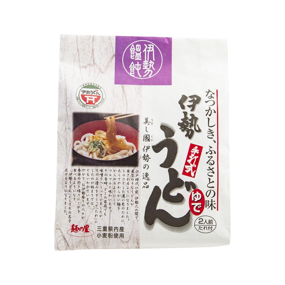 ITOMEN ise udon noodle with sauce 500g packet, printed in Japanese text