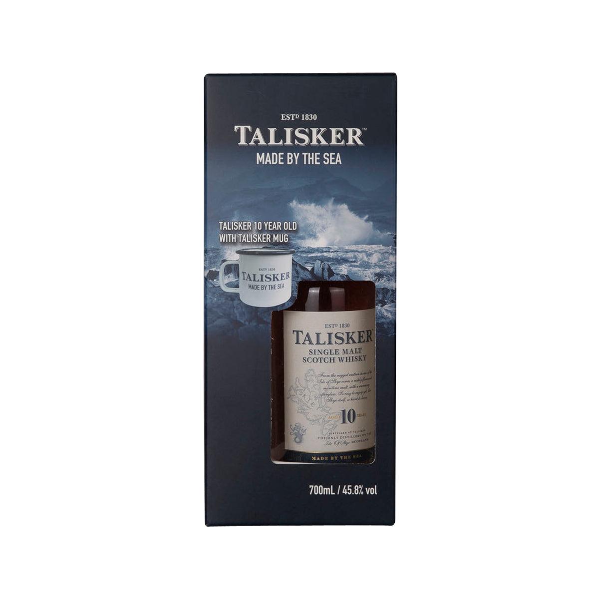 TALISKER 10 Year Old single malt whisky gift box, 700 mL